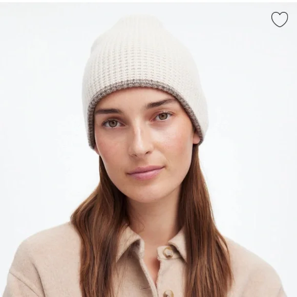 ‼️ Last Chance ‼️ NWT ⭐️ Madewell REVERSIBLE BEANIE IN SOFTWOOL - Picture 1 of 6